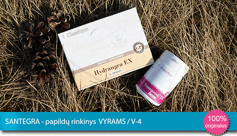 Santegra - papildu rinkinys vyrams - Hydrangea EX (30) + Sanoprostr™ TR (60) santegra-papildu-rinkinys-vyrams-hydrangea-ex-sanoprost-tr-kaina-akcija-pigiau